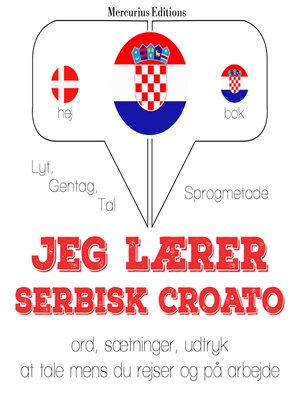 cover image of Jeg lærer serbisk croato